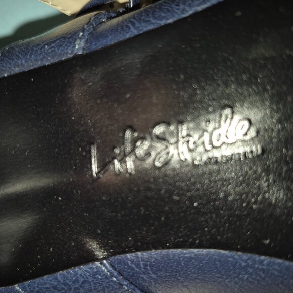 NWB Lifestride Rozz Mary Jane Navy Blue Pumps sz 8.5 - Picture 8 of 10